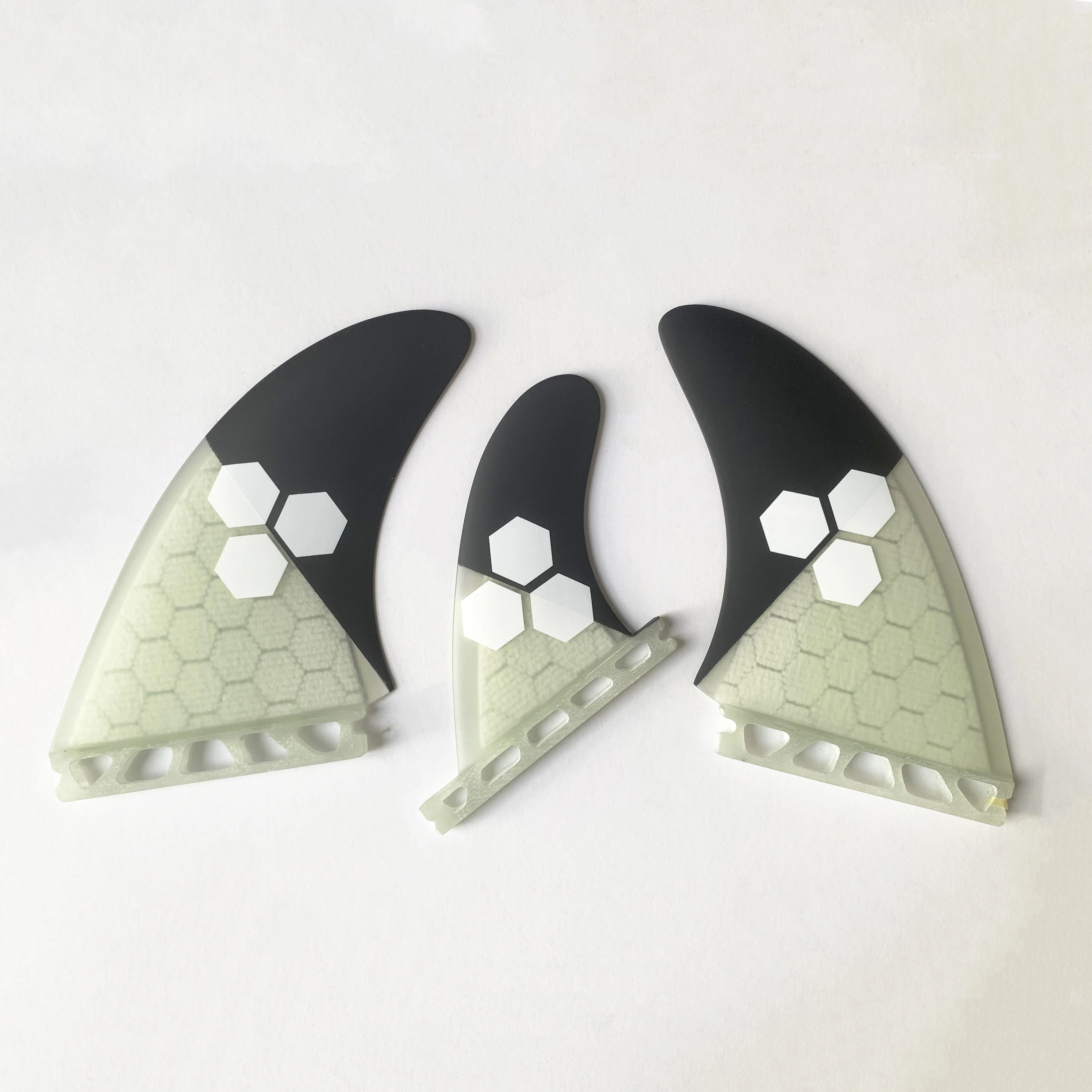 RISECE Surf AMT Twin + 1 Surfboard Fin Performance Core Big Honeycomb Tri Fin Set surfboard fin
