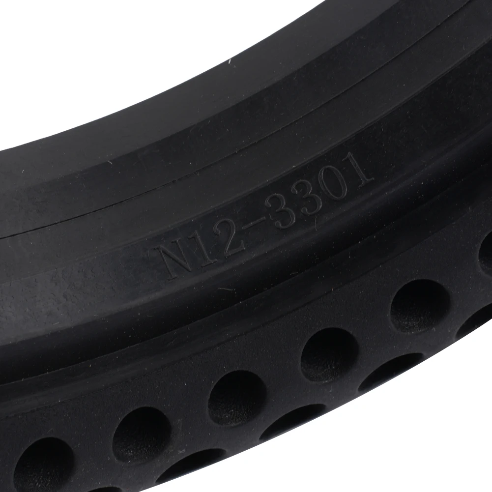 

Tyre Solid Tire Black E-Bike For Electric Scooter Mountain Bike Practical Replacement Rubber 12 Inch About 1090g