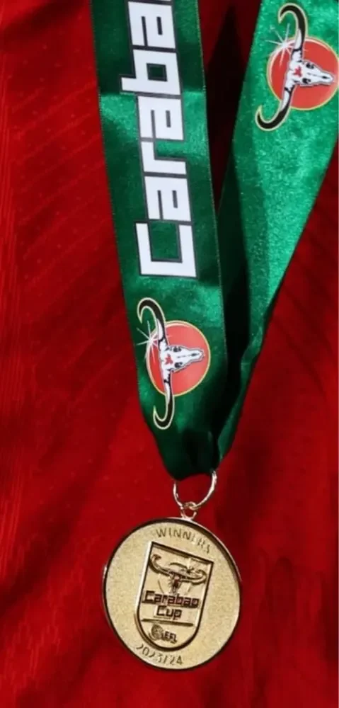 Nuova Stagione 2023-24 The Efl Cup Champions Medaglie The Carabao Cup Champions Medaglie The Football Champion Medal Fan Souvenirs