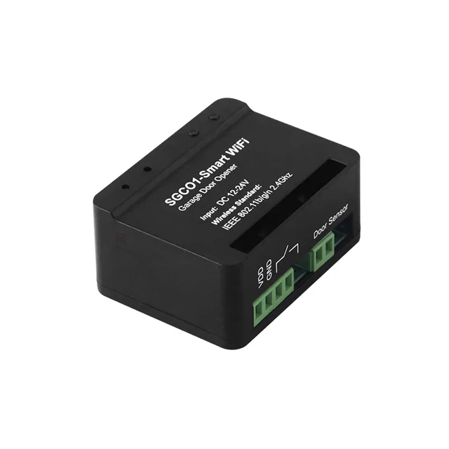 SGC01 WiFi Switch Smart Garage Door Opener Controller 24V Work With Xhouse APP Control by Phone for Swing Sliding Gate Opener 3