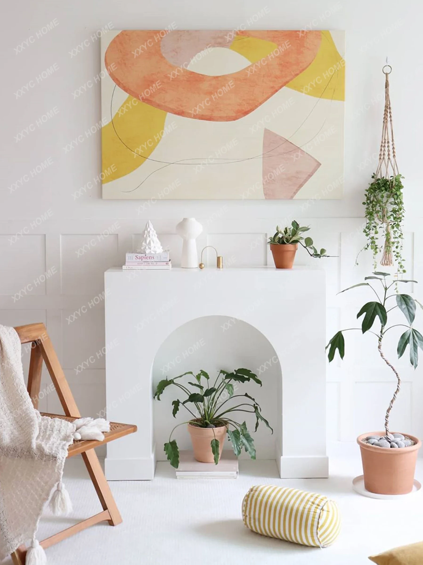 Рисунок 2 - Шкаф для камина в Корейском стиле