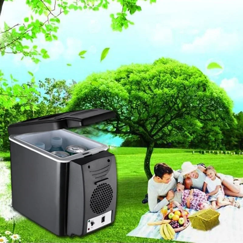 2026 6L 8L Small Car Refrigerator for Home And Camping Summer Cool/Frozen Drinks 12V Car/24V Truck Universal Portable Fridge 4