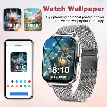 Smartwatch, phone answering/calling, multi-sport mode, message reminder view, suitable for men/women 3