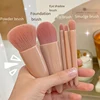 Mini 5 Makeup Brushes Multifunctional Makeup Brush With Mirror Powder Brush Eye Shadow Brush Blending Brush-A021 3