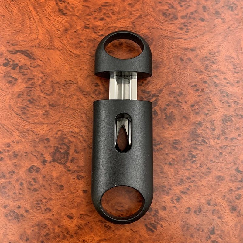 2022 Brand New Cigar V Cut Cutter Stainless Steel Blades Classic Cigar Cutter Guillotine Christmas Cigar Scissors Gift 3