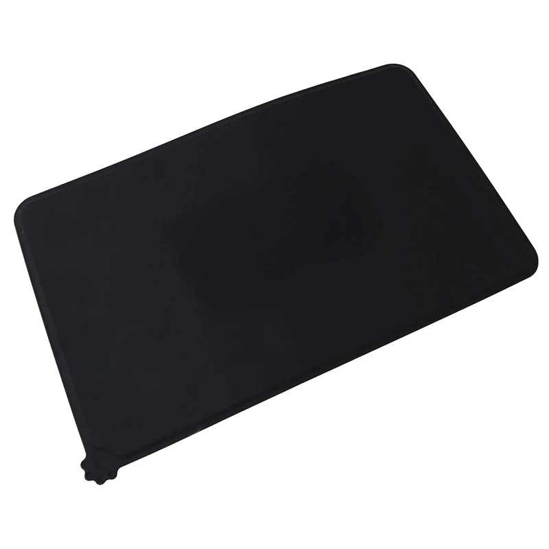 Title 4, Silicone Dog Cat Bowl Mat Non-Stick Pet Fountai...