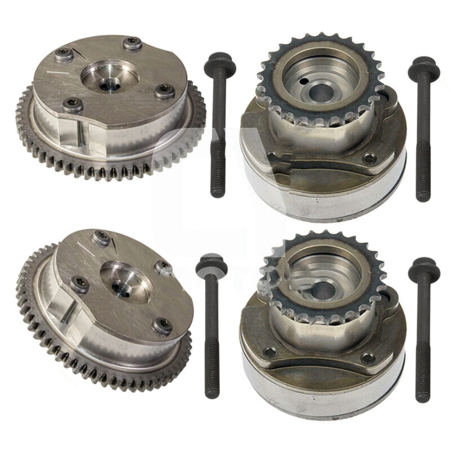 

2*Exhaust&2*Intake VVT Cam Sprocket for Ford Lincoln Mustang Taurus Navigator Edge F-150 3.5L/3.7L AT4Z6C525B AT4Z6256B Car Part