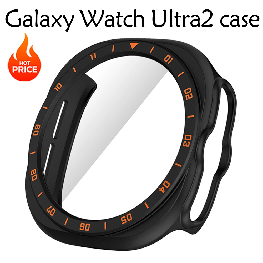 Rugged Tempered Glass Protective Case with Bumper Frame