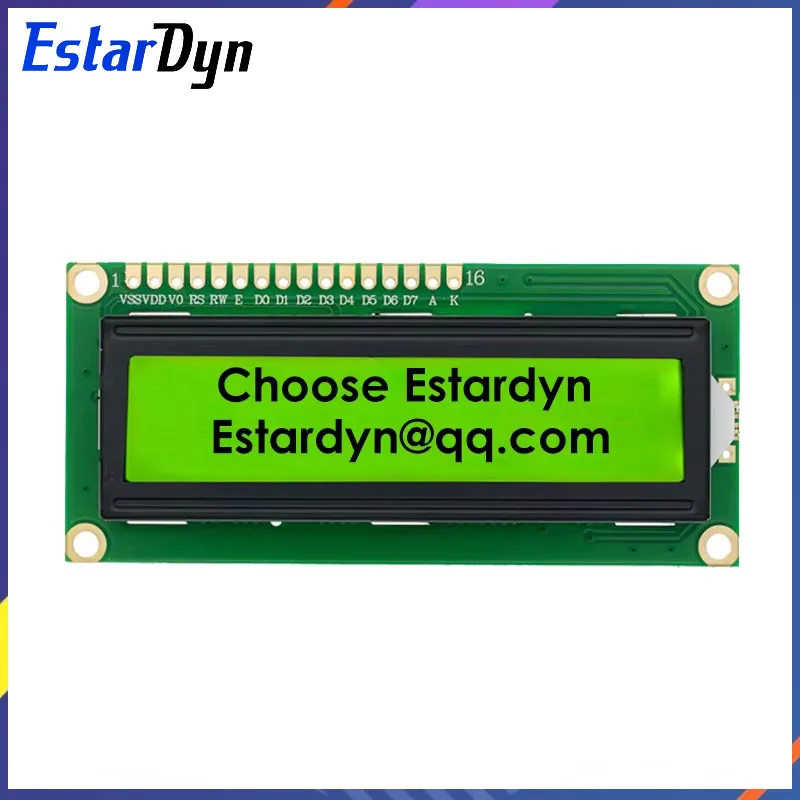 LCD1602 1602 LCD Module Blue / Yellow Green Screen 16x2 Character LCD Display PCF8574T PCF8574 IIC I2C Interface 5V for arduino lcd display module