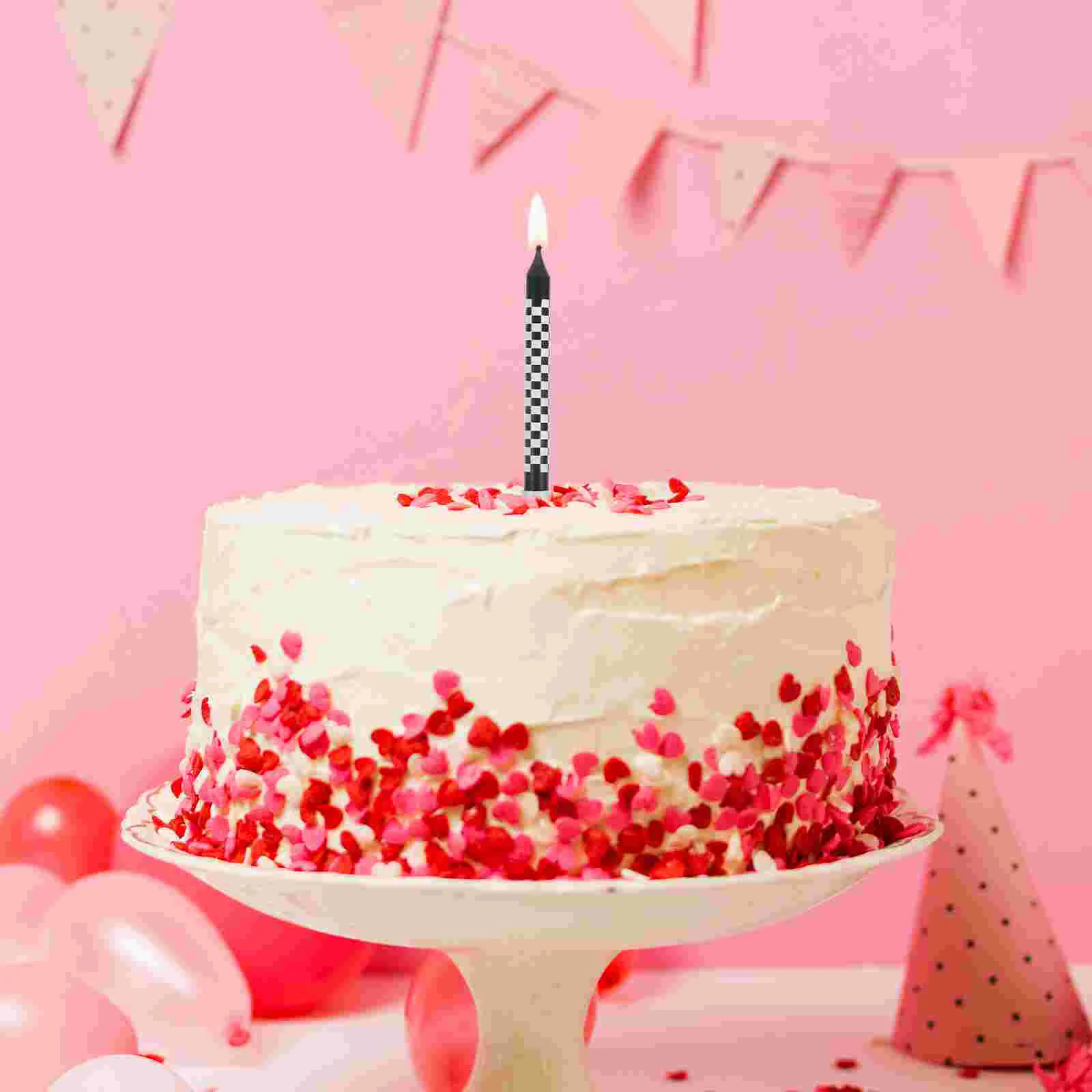 생일 케이크 촛불 토퍼 촛불 장식, 야외 정원 생일 웨딩 파티 홈 장식