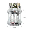360 Rotatable Desktop Cosmetic Rack Bathroom Shelf Large-capacity Perfume Skincare Product makeup Storage Rack Organizer Kitchen 4