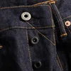 GT-0003 Read Description! Indigo Selvage Washed Slim Fitting Pants Sanforized Raw Denim Jean 12oz 3