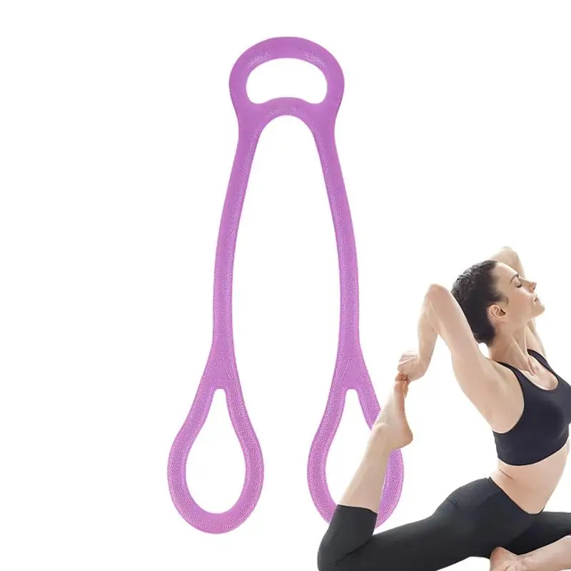 

Exercise Bands For Women Men Three-Ring Exercise Bands For Yoga Aids Resistance Bands Fitness Pulling Rope Gift For Family