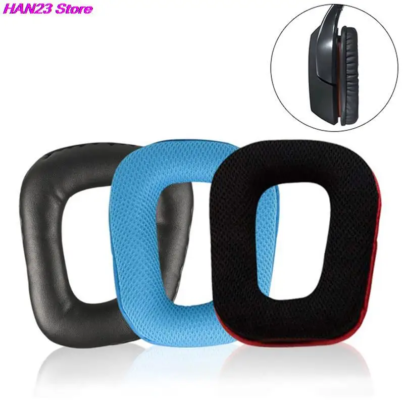 2 Pezzi Cuscinetti Per Le Orecchie Cuscinetti Per Le Orecchie Cuscini Per Logitech G35 G430 G432 G332 G930 F450 Cuffie Auricolari Cuffie Accessori Per
