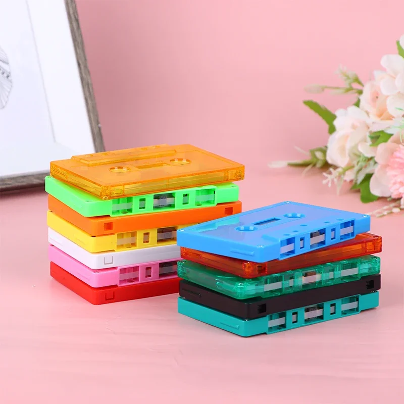 Colorful Blank Audio Cassette Tape Shell - Empty Reel-to-Reel Case