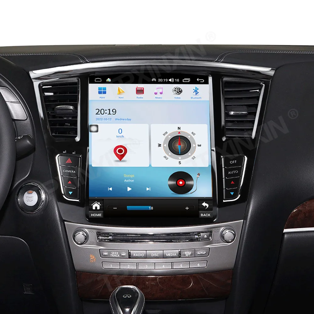 

12.1 Inch Car Radio Android 13 CarPlay For Infiniti QX60 2014-2018 Multimedia Player GPS Navigation QLED Touch Screen Head Unit