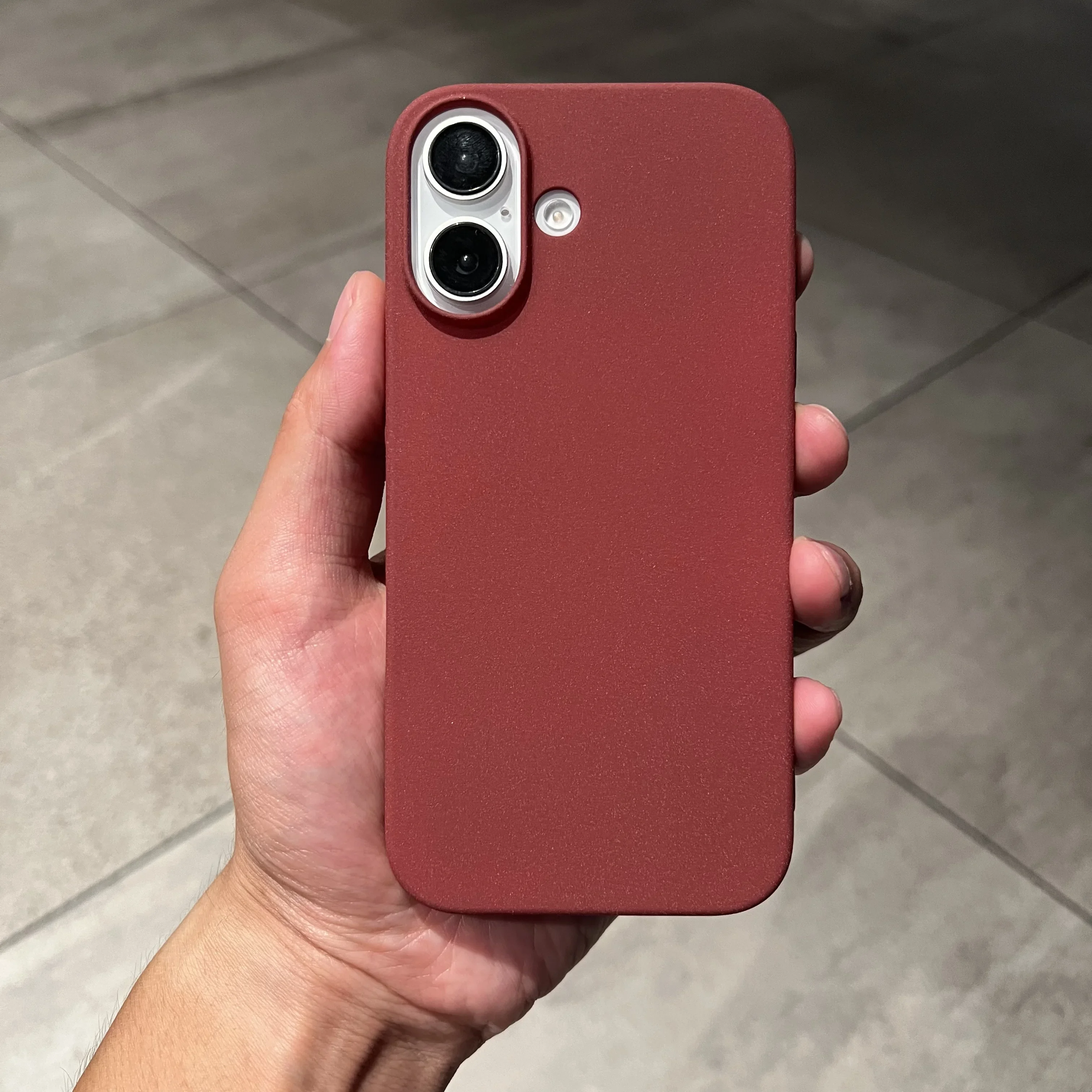 Ultra-thin Sandstone Matte Phone Case For Iphone Series Slim Hard_voghion.com
