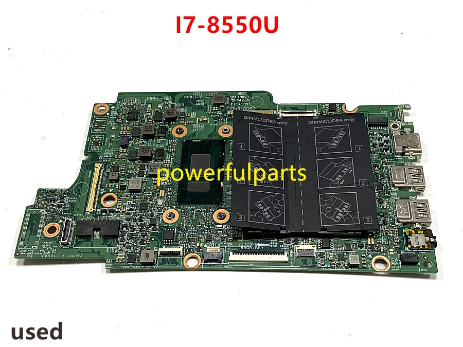 Buon Lavoro Per Dell Inspiron 13 5379 15 5579 Scheda Madre Cn-0Dnkmk 0Dnkmk Dnkmk Con Sr3Lc I7-8550U Cpu Usato Testato Ok