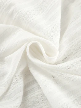 طقم بيجاما شتوي نسائي بأربطة وياقة دائرية — صورة 7