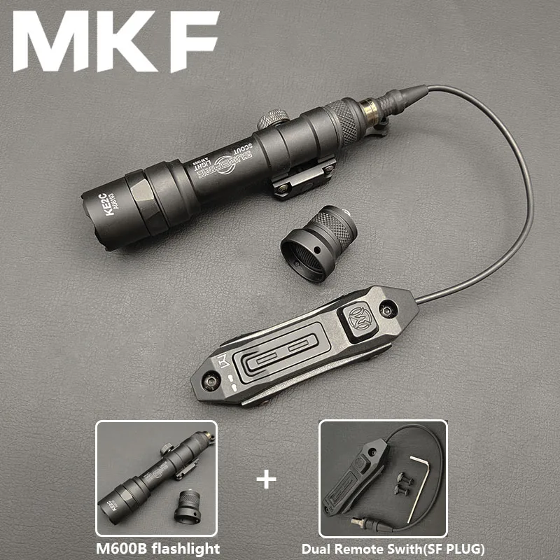 

Страйкбольный M600 M600B M300B Surefir M300 светильник с двумя функциями Переключателя Давления, Тактический фонарик