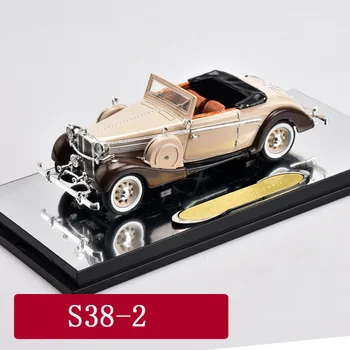 Mercedes-Benz 770K Model Car Diecast 1/43 Alloy Classic Car Collection Model Toys for Children Gifts for Boys Static Display