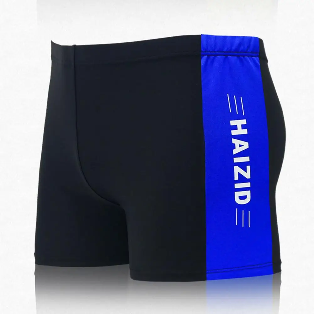 Men Swimming Trunks Plus Size Swim Trunks Water Repellent Mid-rise Men's Swim Quick Drying Breathable Swimwear for Teens