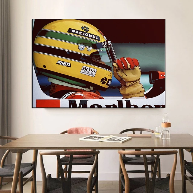 Legendary Senna Portrait Canvas Painting