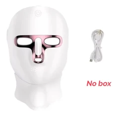 Radiant Glow LED Photon Mask - Skin Rejuvenation & Brightening Therapy (NO Box)