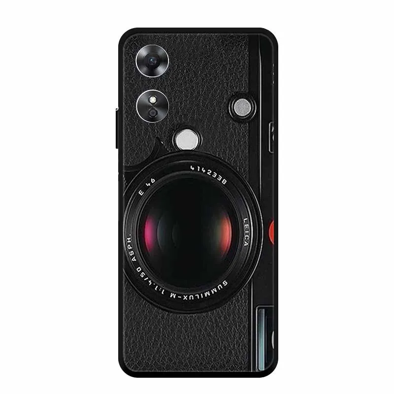 Cool Animal Design Black Edge Silicone Soft Phone Cover Case