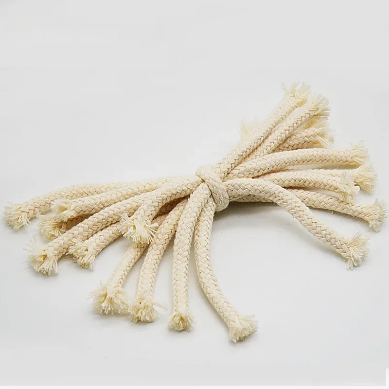 5pcs 15cm Round cotton wick Teaching Equipment Alcohol lamp Burner Wick Chemical Laboratory Supplies