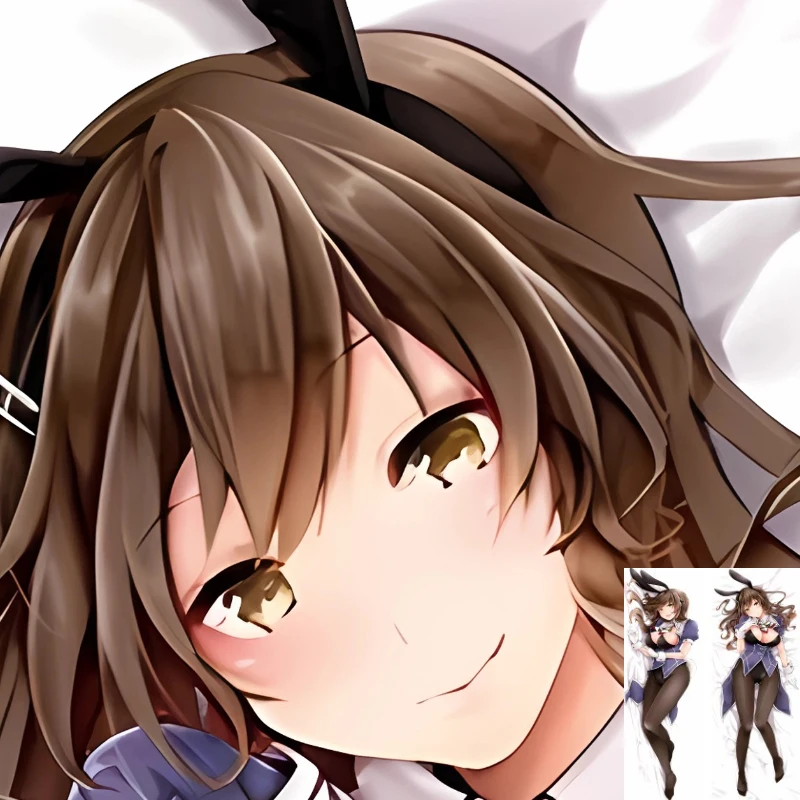 

Cosplay Dakimakura Anime Ashigara Pillowcase Double-sided Print Hugging Bedding Body Pillow Cover Case Dropshipping