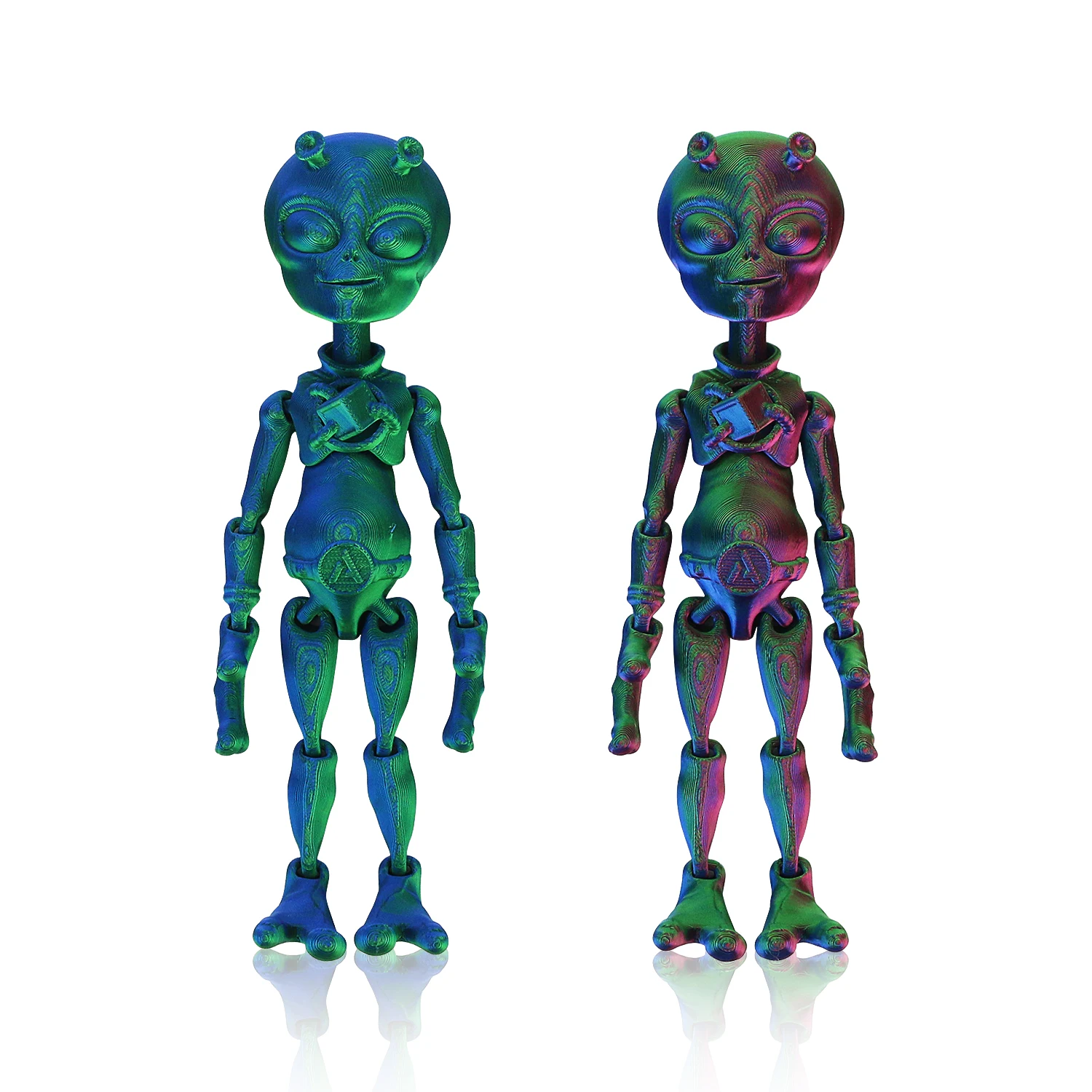 Alien model ornament joint can be moved Halloween creative toy gift decompression parent-child interaction 2