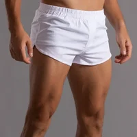 3 Part Shorts Men Sportswear Clothes Jogger Shorts Solid Color Elactic Waist Sweatpants Basic Many Colors Available 2