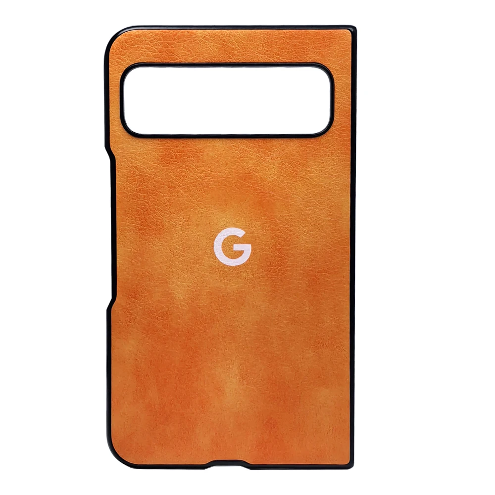 For Google Pixel Fold Case Luxury Leather Protective Cover For Pixel Fold 5G  Hard PC PU Cortex Antiskid Shockproof Protection 2