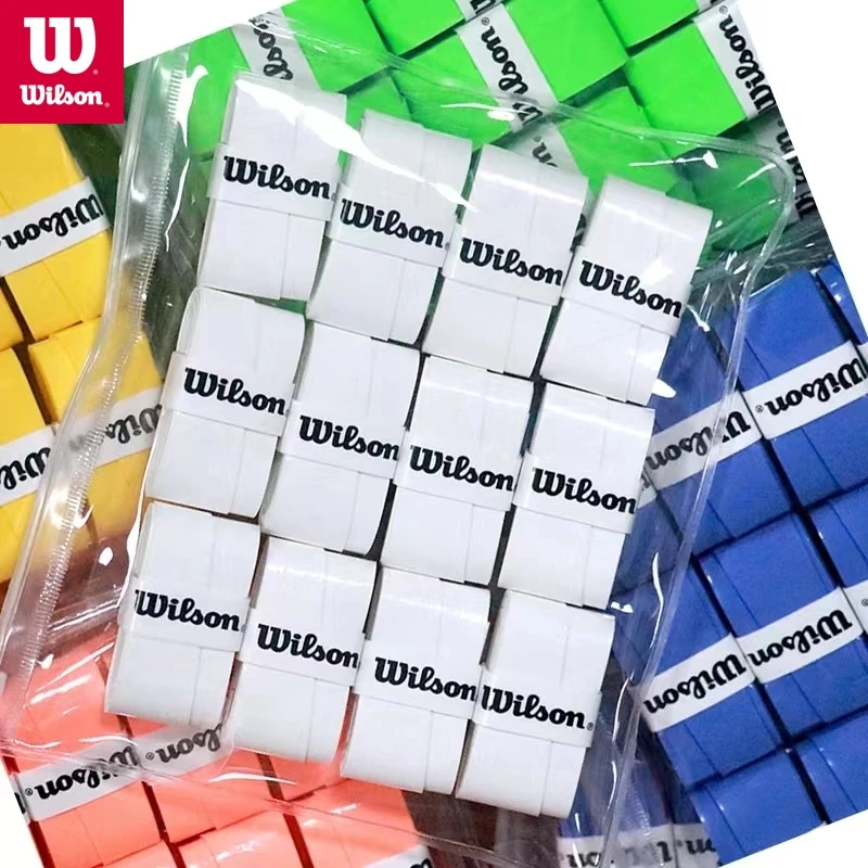 racket grip 24/12 Pcs Wilson Hand Glue Non-slip Belt Tennis Racket Grip Tape Anti-slip Band Fishing Pole Sweatband Pu Handle
