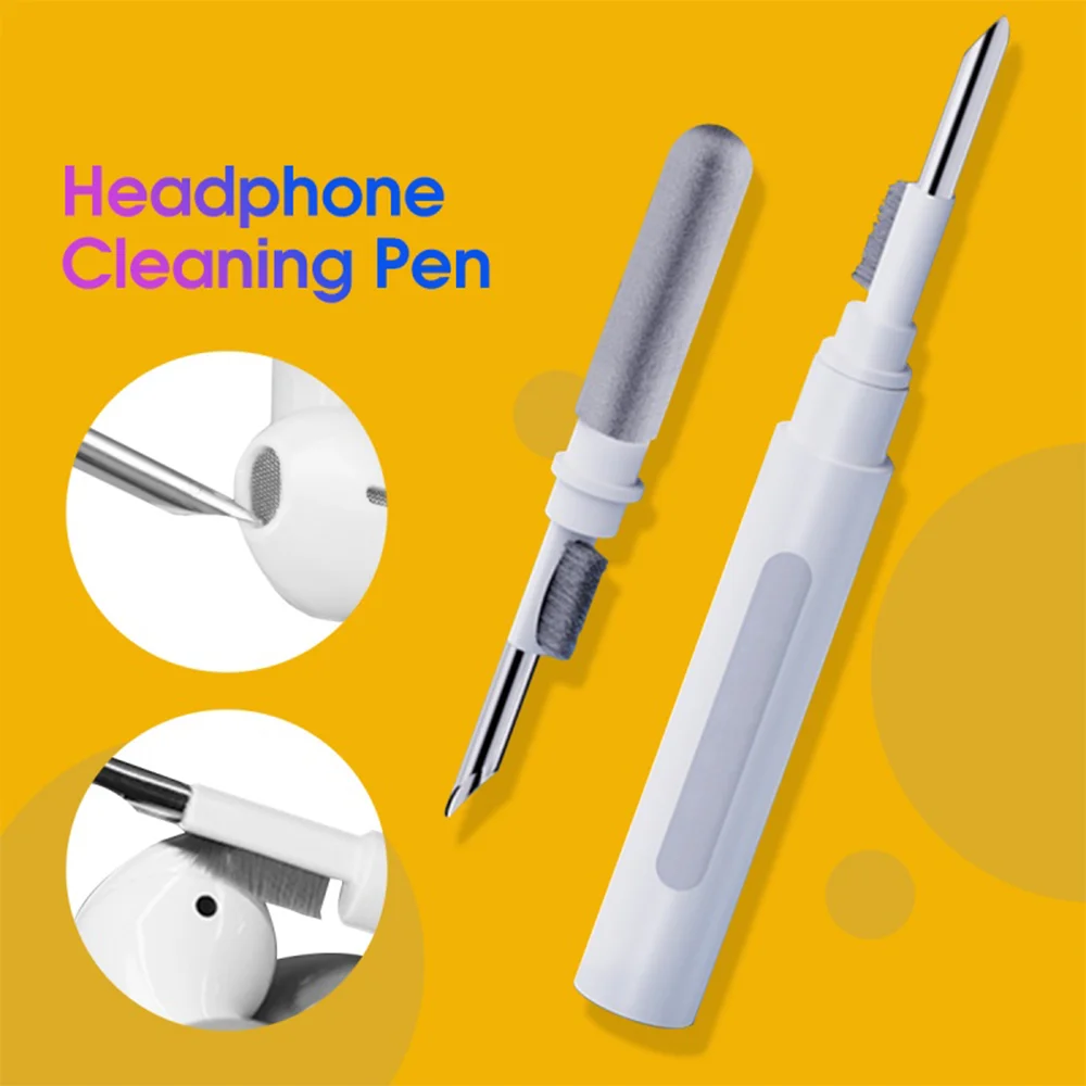 Bluetooth Earphones Durable Cleaning Tool Kit with Brush Pen