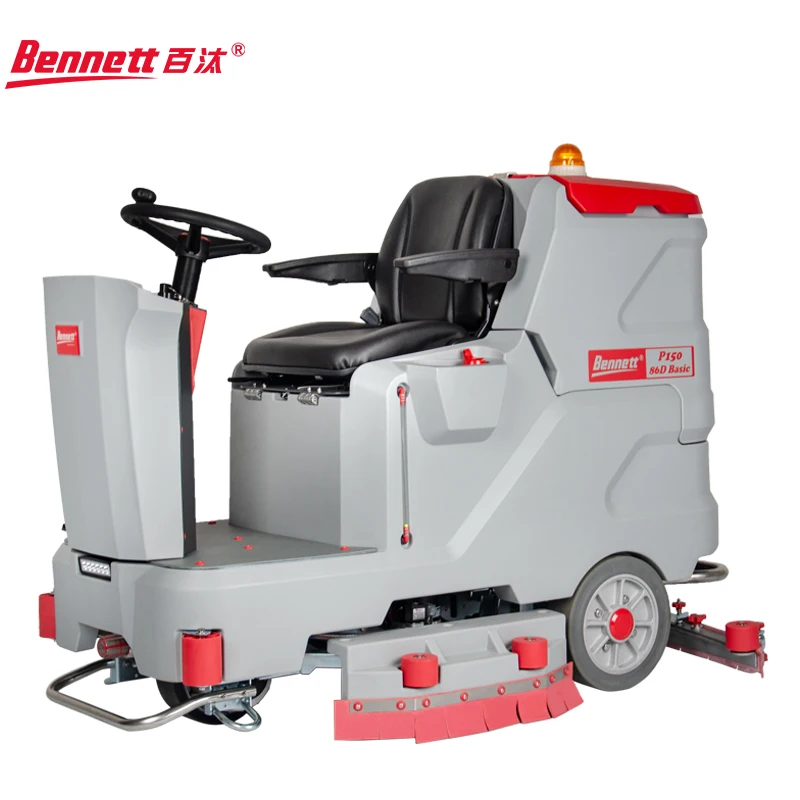 цена P150-86D Basic Industrial Automatic Ride on Floor Scrubber