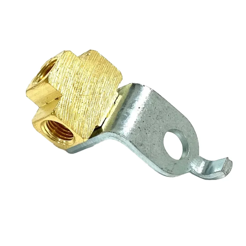 3/8IN-24 브레이크 티 3/16IN 자동차 수리용 브레이크 티 간편한 설치 고..