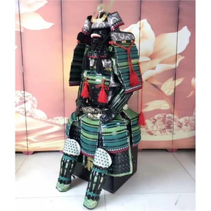 Японская Броня самурая, костюм древнего генерала Tokugawa Ieyasu, японская армия воина, шлем, пригодный для носки из углеродистой стали