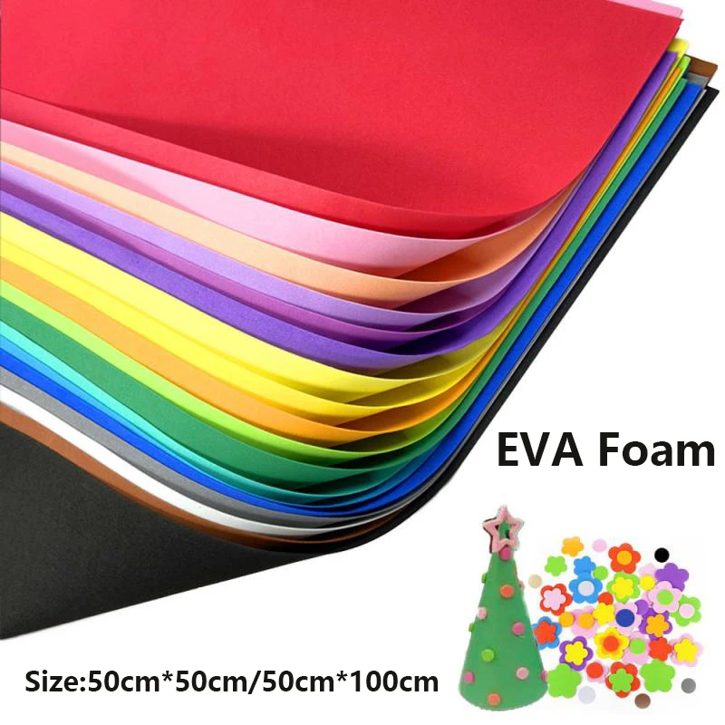 다채로운 EVA 폼 시트, 코스프레 EVA 폼 종이, 예술 공예 DIY 프로젝트..