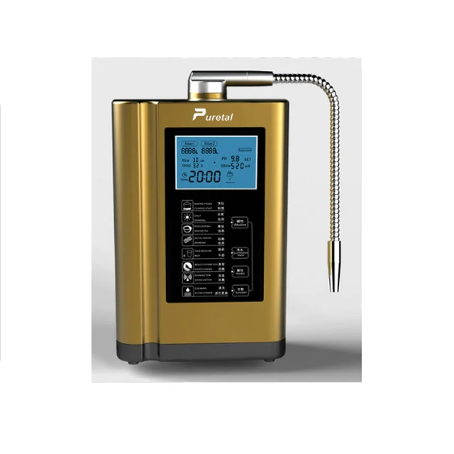 Under Sink Lonized Alkaline Hot And Cold Home Water Purifier Dispenser Ionized Alkaline Water Purifier System Machine Price