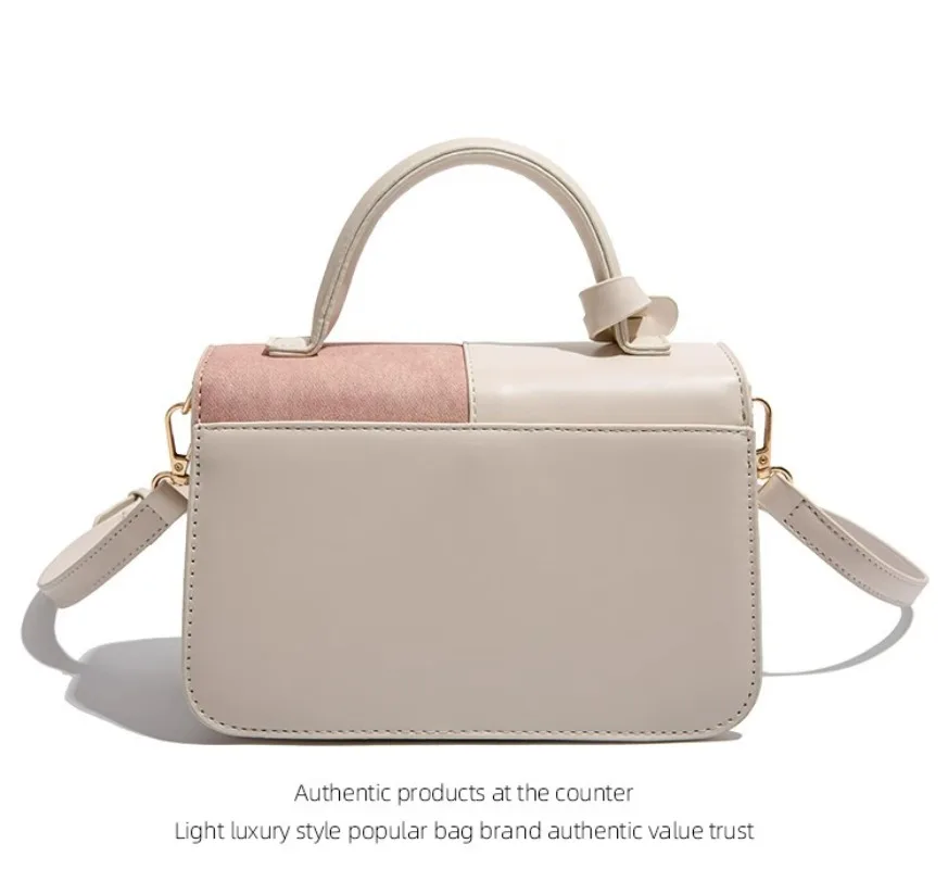 French retro women shoulder bag