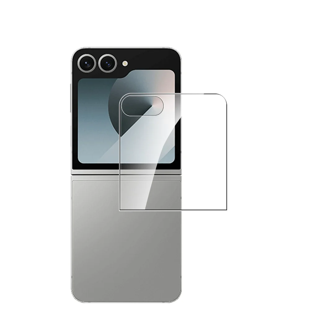 6-in-1 Full Coverage Tempered Glass Screen and Camera Lens Protector for Samsung Galaxy Z Flip Series