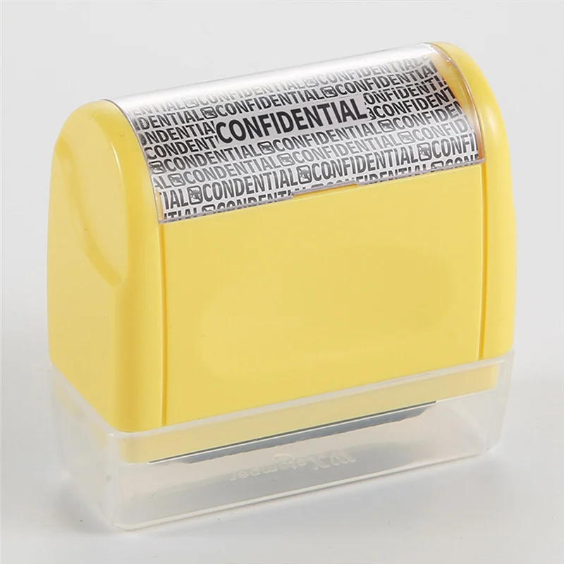 

Identity Theft Protection Stamp Roller,for Personal Information Blackout, Privacy Confidential and Address Blocker, M
