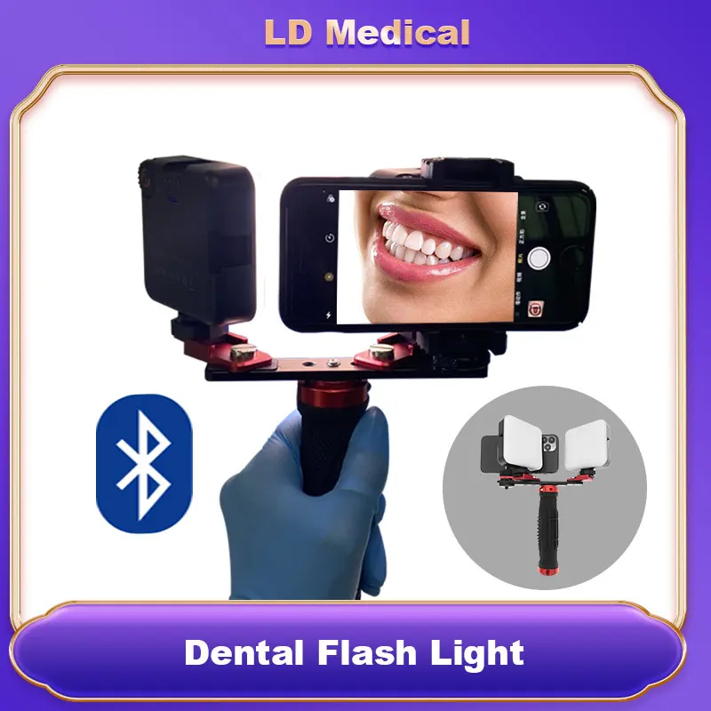 Bluetooth Dental Flash Light Photography Equipment Dentistry LED Oral
