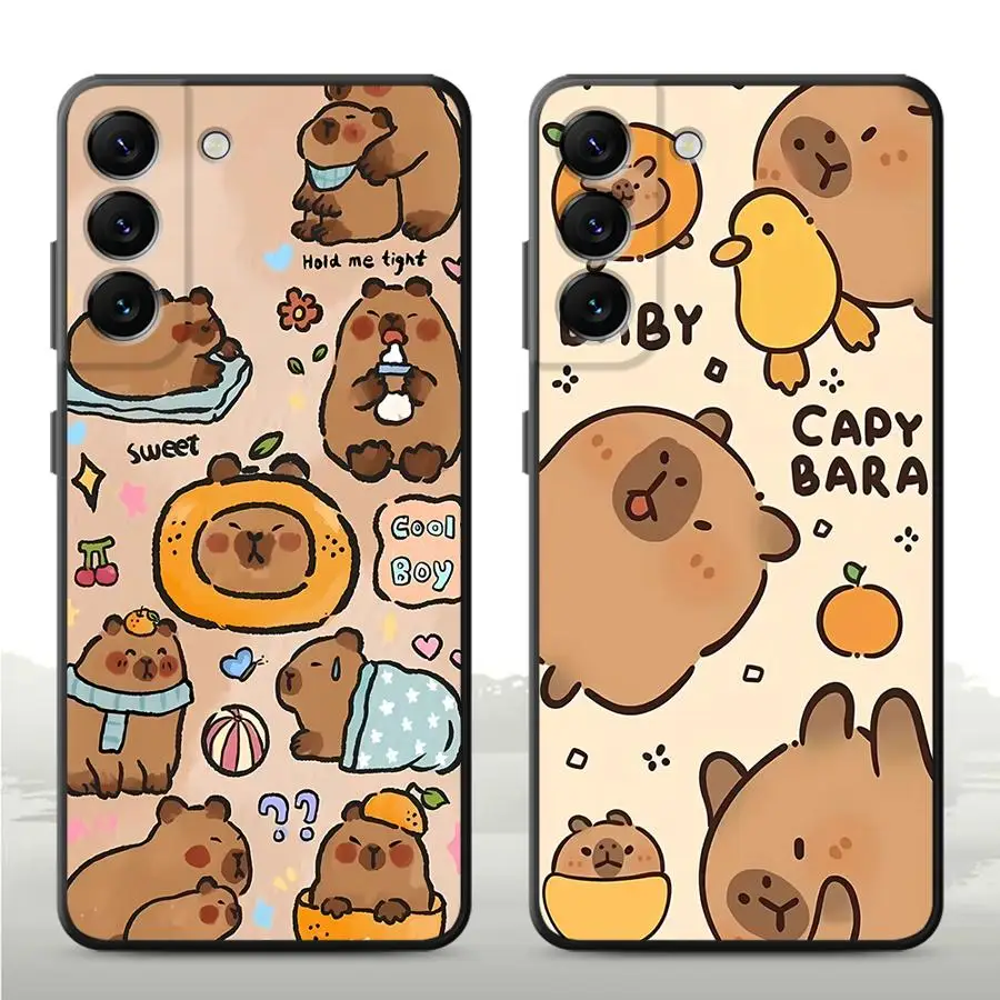Cartoon Capybara Phone Case Cover