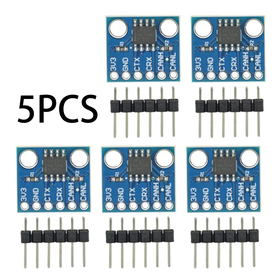 1-10pcs SN65HVD230 CAN Bus Transceiver Module – 3.3V, 1Mbps, for Arduino ESP32 STM32 CAN 2.0B image 7