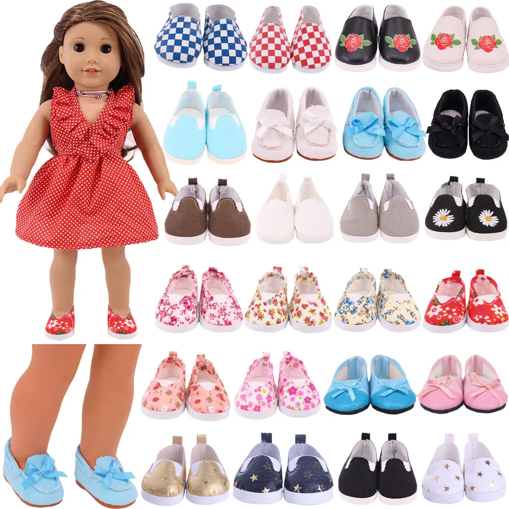 7CmlengthDollShoesFor18inchGirlsAmerican43CmBabyNewBorn