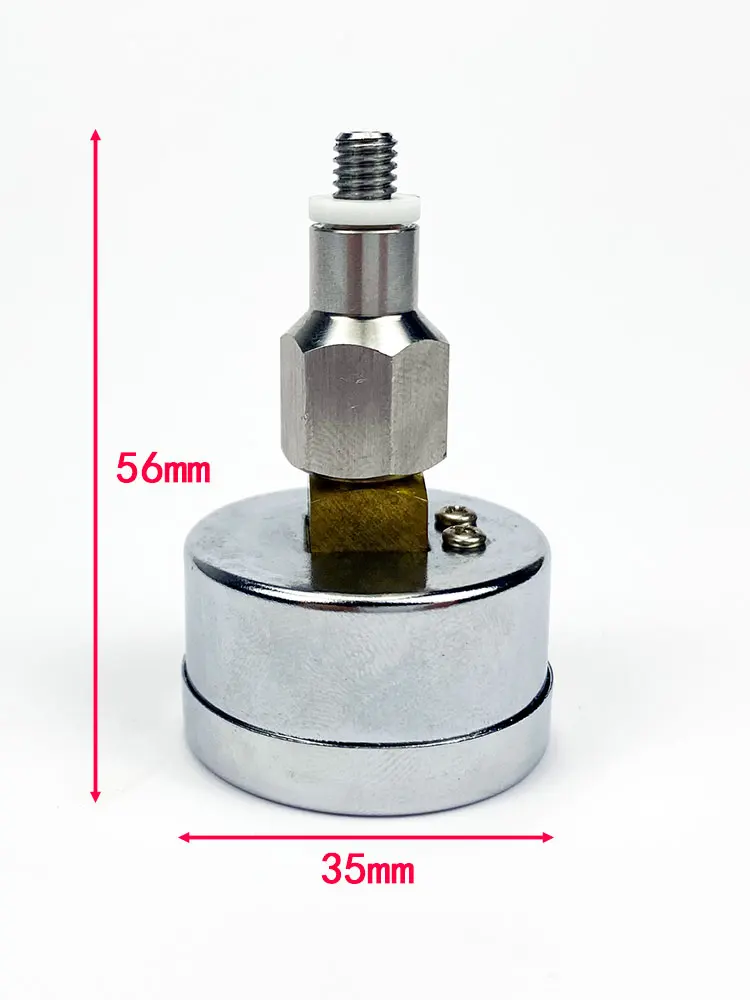 Suitable for E61 semi-automatic coffee machine brewing head water pressure display gauge pressure display coffee machine adapter parts
