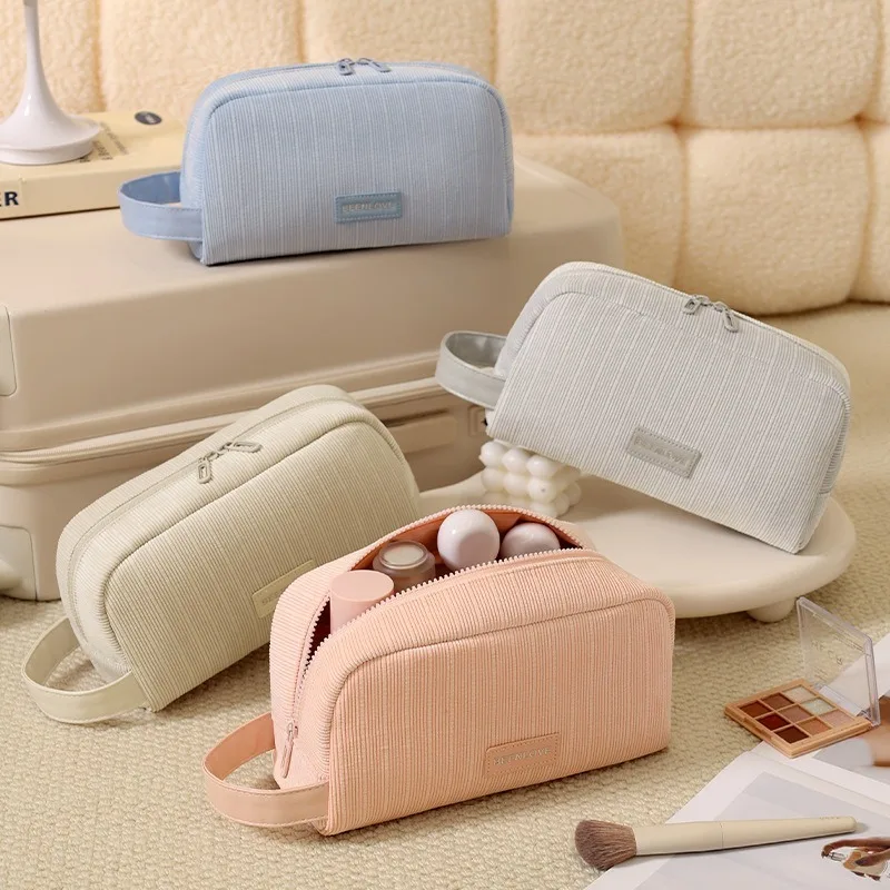 Multi-functional New Portable Storage Bag for Cosmetics, Travel, Grooming Large Capacity Practical and Convenient for Organizing